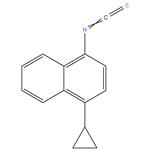 1-cyclopropyl-4-iso thiocyanatonaphthalene