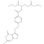 Diethyl N-[4-{2-(2-amino-4-hydroxypyrrolo[2,3-d]pyrimidin-5-yl)ethyl}-benzoyl]-L-glutamate