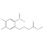 Methyl 4-(4-fluoro-5-methyl-2-nitrophenyl)butanoate