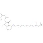 tert-butyl (2-(2-(2-((2-(2,6-dioxopiperidin-3-yl)-1,3-dioxoisoindolin-4-yl)amino)ethoxy)ethoxy)ethyl)carbamate