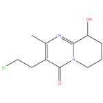 3-(2-Chloroethyl)-9-hydroxy-2-methyl-6,7,8,9-tetrahydro-4H-pyrido[1,2-A]pyrimidine-4-one