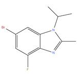 6-Bromo-4-fluoro-1-isopropyl-2-methyl-1H-benzo[d]imidazole