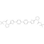 Bis(2-methyl-2-propanyl) (2S,2'S)-2,2'-[4,4'-biphenyldiylbis(1H-imidazole-4,2-diyl)]di(1-pyrrolidinecarboxylate)