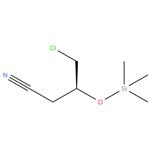 (3S)-4-Chloro-3-[(trimethylsilyl)oxy]butanenitrile