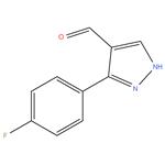 3-(4-FLOURO PHENYLE) -1H-PYRAZOLE -4-CARBOXALDEHYDE