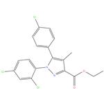 Ethyl 5-(4-chlorophenyl)-1-(2,4-dichlorophenyl)-4-methylpyrazole-3-carboxylate