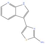 4-(1H-pyrrolo[2,3-b]pyridin-3-yl)thiazol-2-amine