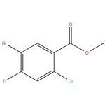 5-BROMO-2-CHLORO-4-FLUORO BENZOICACID METHYL ESTER