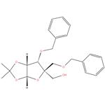 1,2-O-(1-methylethylidene)-4-C-[(phenylmethoxy)methyl]-3-O-(phenylmethyl)-L-Lyxofuranose