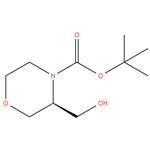 tert - butyl ( S ) -3- ( hydroxymethyl ) morpholine - 4 - carboxylate