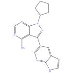 1-Cyclopentyl-3-(1H-pyrrolo[2,3-b]pyridin-5-yl)-1H-pyrazolo[3,4-d]pyrimidin-4-amine