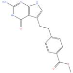 Methyl 4-(2-(2-amino-4-oxo-4,7-dihydro-3H-pyrrolo[2,3-d]pyrimidin-5-yl)ethyl)benzoate