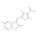 5-[(Z)(5-Fluoro-2-oxo-1,2-dihydro-indol-3-ylidenemethyl)]-2,4-dimethyl-1H-pyrrole-3-carboxylic acid