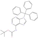 tert-butyl (9-trityl-9H-purin-6-yl)carbamate