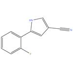 5-(2-fluorophenyl)-1H-pyrrole-3-carbonitrile