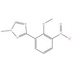 3-(2-Methoxy-3-nitrophenyl)-1-methyl-1H-1,2,4-triazole