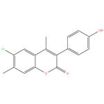 6-Chloro-4,7-Dimethyl-3(4-Hydroxy Phenyl) Coumarin