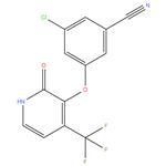 3-Chloro-5-(2-oxo-4-trifluoromethyl-1,2-dihydro-pyridin-3-yloxy)-benzonitrile