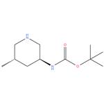 tert-butyl-N-[(3S,5S)-5-methylpiperidin-3-yl] carbamate