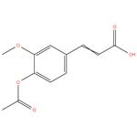 4-Acetoxy-3-methoxycinnamic acid