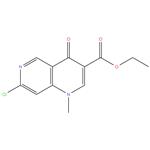 Ethyl 7-chloro-1,4-dihydro-1-methyl-4-oxo-1,6-naphthyridine-3-carboxylate