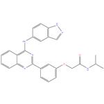 2-(3-(4-((1H-indazol-5-yl)amino)quinazolin-2-yl)phenoxy)-N-isopropylacetamide