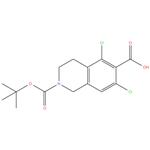 2-(Tert-butoxycarbonyl)-5,7-dichloro-1,2,3,4-tetrahydroisoquinoline-6-carboxylic acid