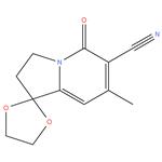 7'-Methyl-5'-oxo-2',3'-dihydro-5'H-spiro[1,3-dioxolane-2,1'-indolizine]-6'-carbonitrile