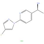 (S)-1-(6-(4-Fluoro-1H-pyrazol-1-yl)pyridin-3-yl)ethan-1-amine dihydrochloride