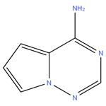 Pyrrolo[2,1-f][1,2,4]triazin-4-amine