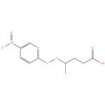 Pentanoic acid, 4-[(5-nitro-2-pyridinyl)dithio]-