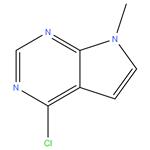 4 - chloro - 7 - methyl - 7H - pyrrolo [ 2,3 - d ] pyrimidine