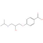 Bisoprolol Carboxylic Acid Impurity
4-(2-Hydroxy-3-isopropylaminopropoxy)benzoic Acid