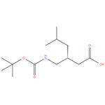 (3R)-5-methyl-3-[[(2-methylpropan-2-yl)oxycarbonylamino]methyl]hexanoic acid