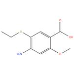 4-Amino-5-(ethylthio)-2-methoxybenzoic acid