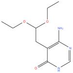 4-amino-6-hydroxy-5-(2,2-diethoxyethyl)pyrimidine