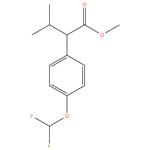 methyl 2-(4-(difluoromethoxy)phenyl)-3-methylbutanoate