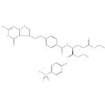 N-[4-[2-(2-Amino-4,7-dihydro-4-oxo-3H-pyrrolo[2,3-d]pyrimidin-5-yl)ethyl]benzoyl]-L-glutamic acid 1,5-diethyl ester 4-methylbenzenesulfonate