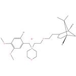 4-[(2-Bromo-4,5-imethoxyphenyl)methyl]
-4-[2-[2-(7,7-dimethyl-2- bicyclo[3.1.1] heptanyl)ethoxy]ethyl]morpholin-4-ium bromide