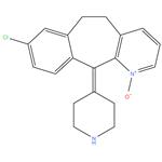 Desloratadine Pyridine N-Oxide
4-(8-Chloro-5,6-dihydro-11H-benzo[5,6]cyclohepta[1,2- b]pyridin-11-ylidene)-piperidine N-oxide