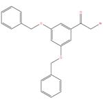 1- ( 3,5 - bis ( benzyloxy ) phenyl ) -2 - bromoethan - 1 - one