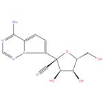 (2R,3R,4S,5R)-2-(4-aminopyrrolo[2,1-f][1,2,4]triazin-7-yl)-3,4-dihydroxy-5-(hydroxymethyl)tetrahydrofuran-2-carbonitrile