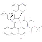 L-Valine, 1-(9-anthracenylmethyl)-9-[(2S)-4-(1,1-dimethylethoxy)-2-(1-methylethyl)-1,4-dioxobutoxy]-, bromide (1:1), (8α,9R).