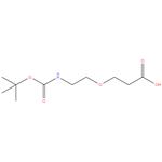 3-(2-(tert-butoxycarbonylamino)
    ethoxy)propanoic acid