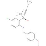 (alphaS-)5-chloro-alpha-(cyclopropylethynyl)-2-[[4-methoxyphenyl)-methyl]amino]-alpha-(trifluoromethyl)-benzenemethanol