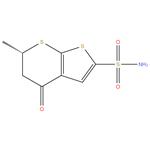 (S)-6-Methyl-4-oxo-5,6-dihydro 4H-thieno[2,3-
b]thiopyran-2-sulfonamide