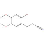 3-(2-Bromo-4,5-dimethoxyphenyl)propanenitrile