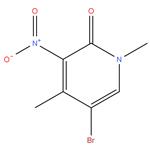 5-bromo-1,4-dimethyl-3-nitropyridin-2(1H)-one