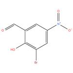 3-Bromo-5-nitrosalicylaldehyde