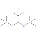 1,1,1 - trimethyl - N- ( 2,2,2 - trifluoro - 1 - ( ( trimethylsilyl ) oxy ) ethyl ) silanamine